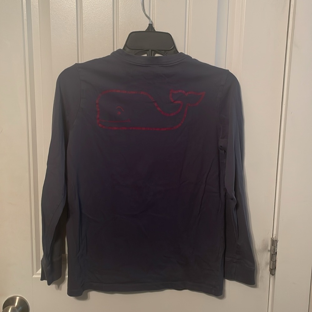 Vineyard Vines Boy’s Size M 12-14 Long Sleeve Pocket Tee